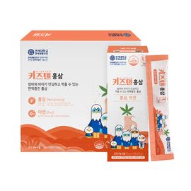 KIDSTEN Kids Korean Red Ginseng Chewable Jelly Stick, 30 Sticks – 6-Year-Old Red Ginseng with Zinc, Immune & Growth Support for Children, Mixed Berry Flavor _ Made in KOREA